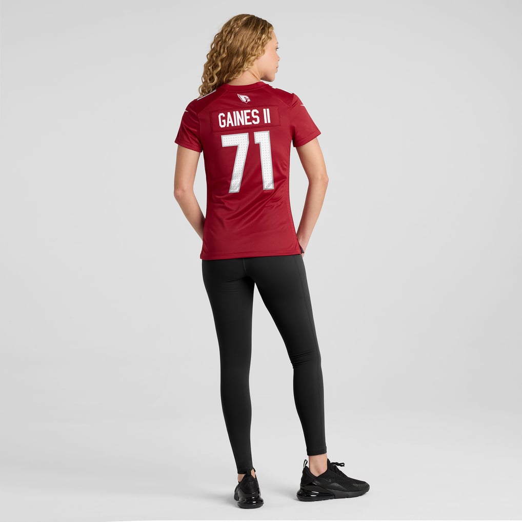 Women's Arizona Cardinals Jon Gaines II Nike  Cardinal Team Game Jersey - Image 6