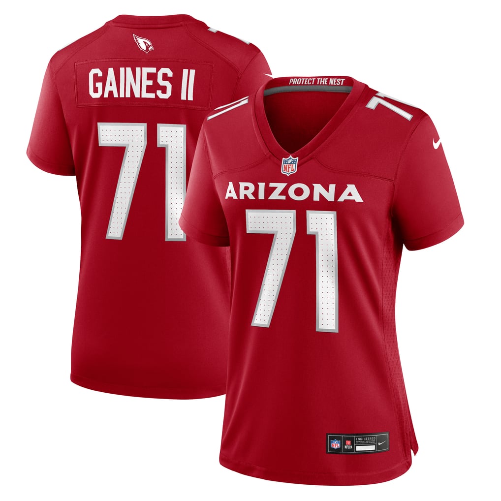 Women's Arizona Cardinals Jon Gaines II Nike  Cardinal Team Game Jersey - Image 1