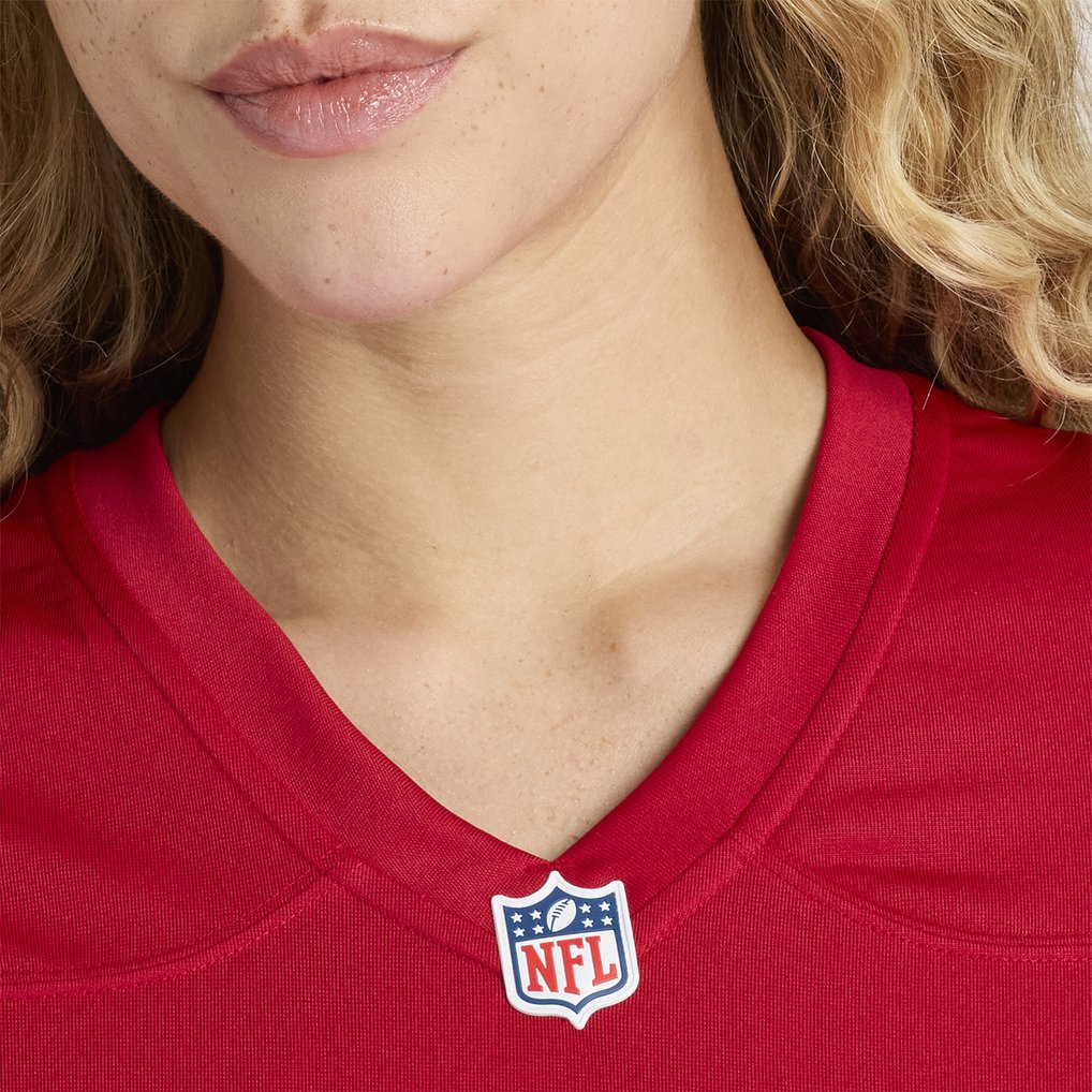 Women's San Francisco 49ers Jon Weeks Nike  Scarlet Team Game Jersey - Image 9