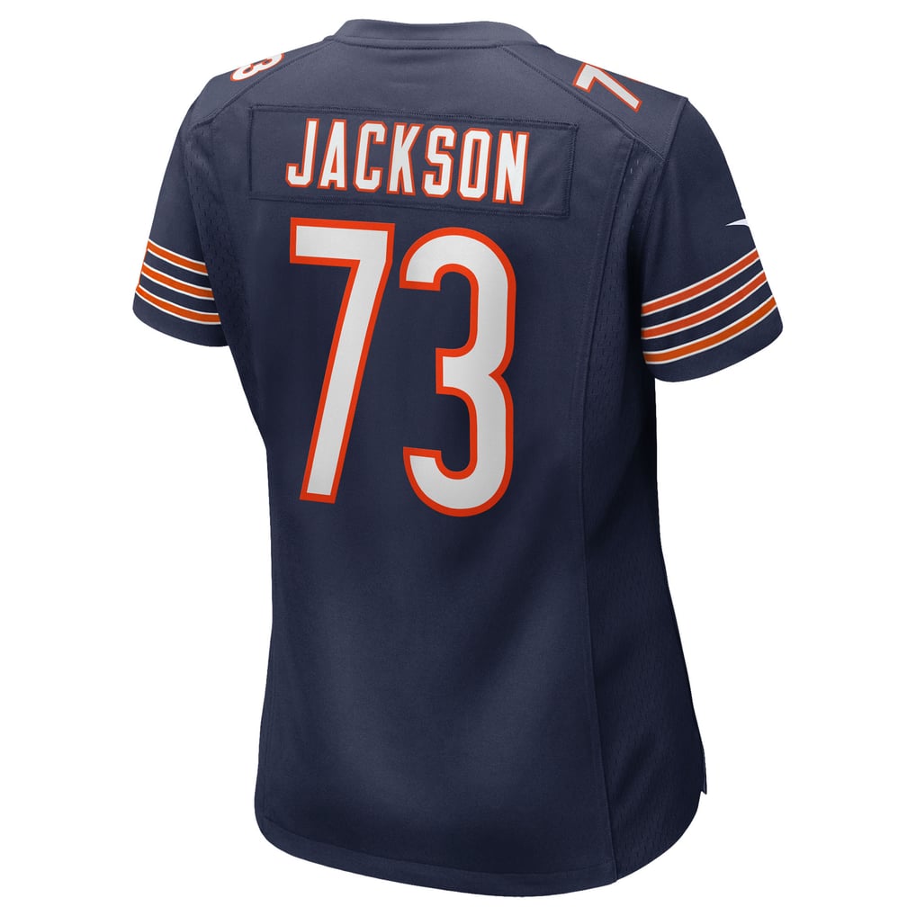 Women's Chicago Bears Jonah Jackson Nike Navy Team Game Jersey - Image 4