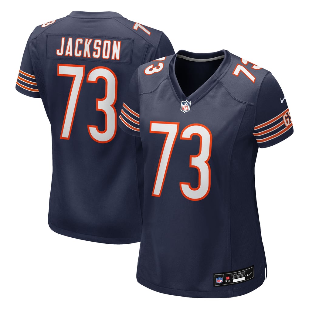 Women's Chicago Bears Jonah Jackson Nike Navy Team Game Jersey - Image 1