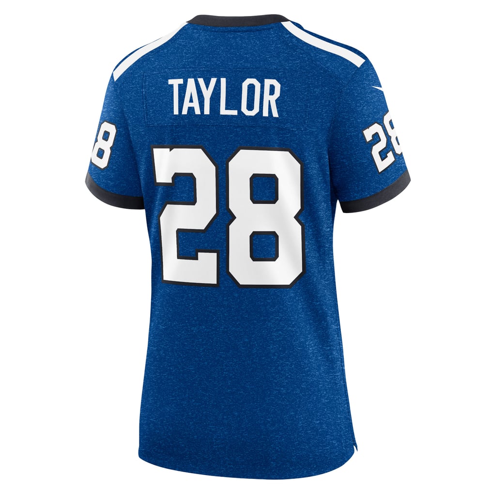 Women's Indianapolis Colts Jonathan Taylor Nike Royal Indiana Nights Alternate Game Jersey - Image 4