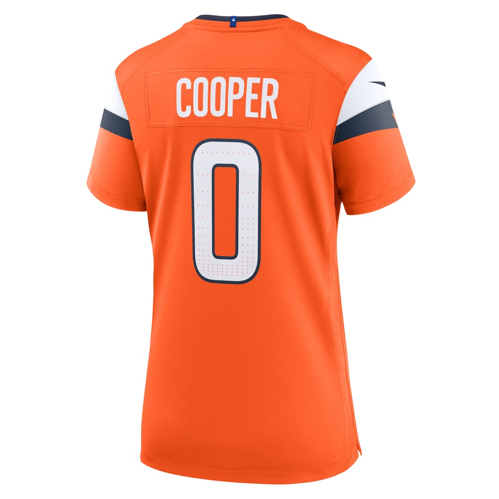Women's Denver Broncos Jonathon Cooper Nike  Orange Team Game Jersey - Image 4