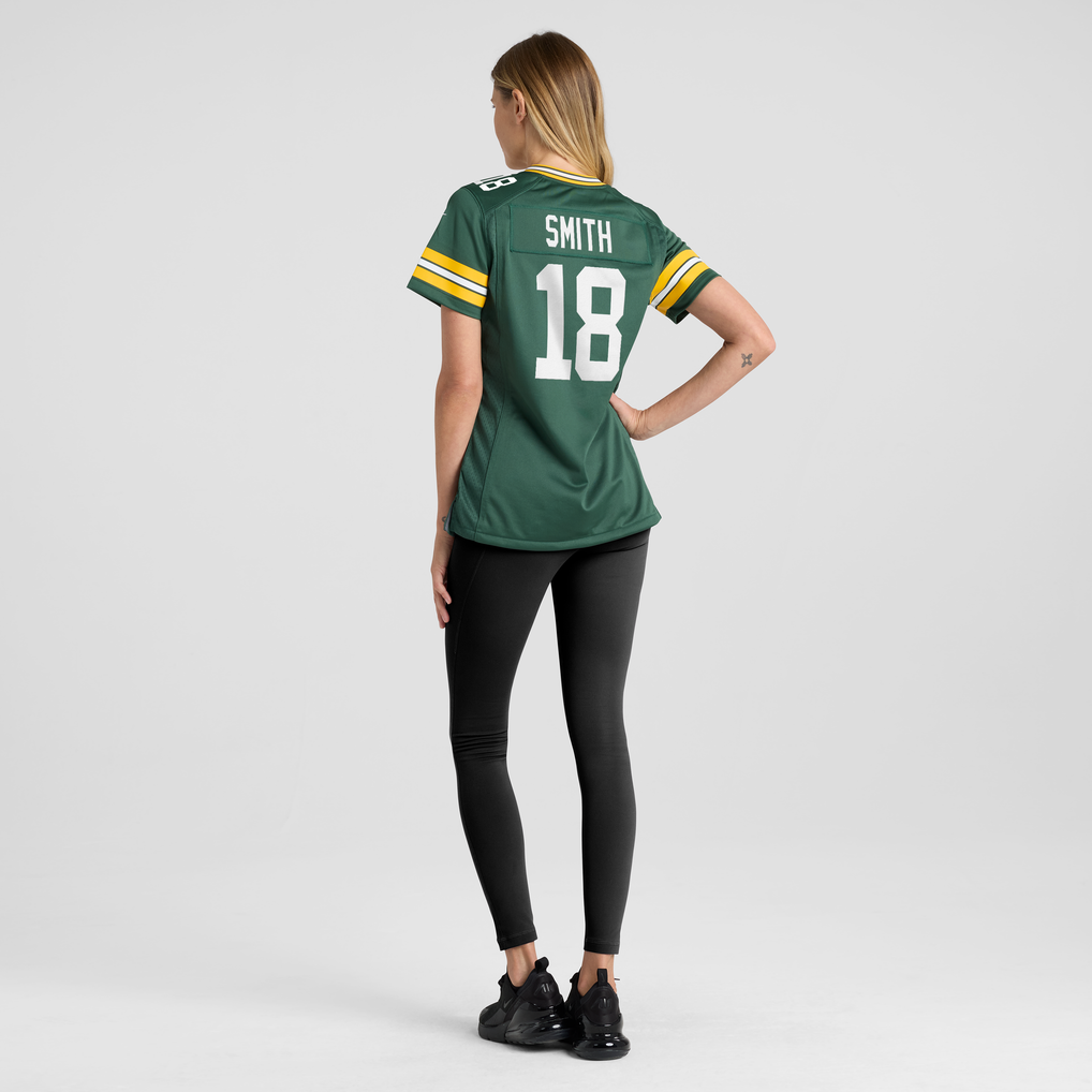 Women's Green Bay Packers Jonnu Smith Nike Green Team Game Jersey - Image 4