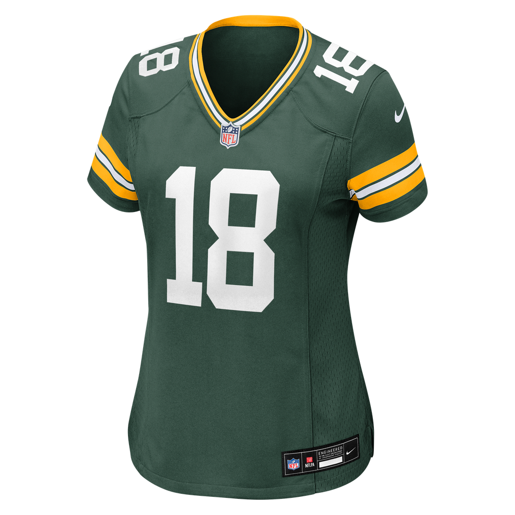 Women's Green Bay Packers Jonnu Smith Nike Green Team Game Jersey - Image 5