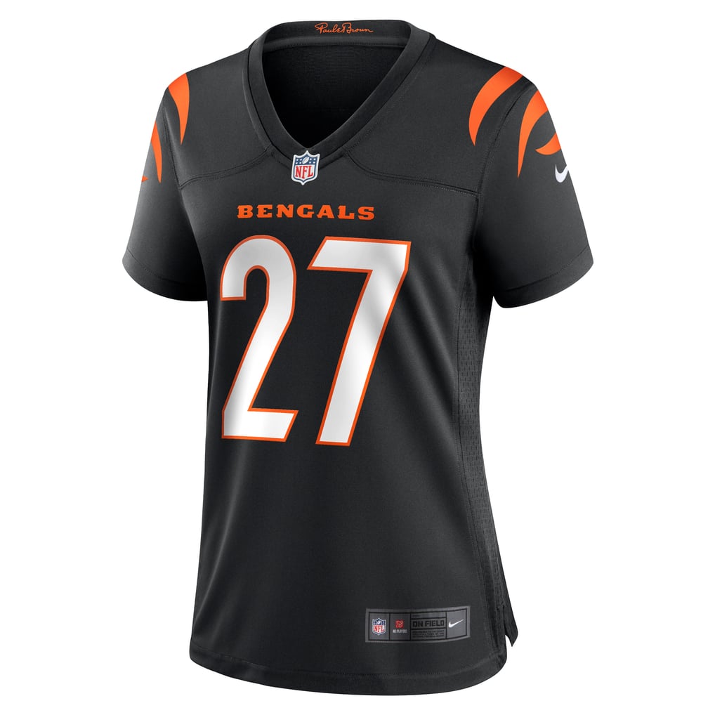 Women's Cincinnati Bengals Jordan Battle Nike Black Team Game Jersey - Image 3