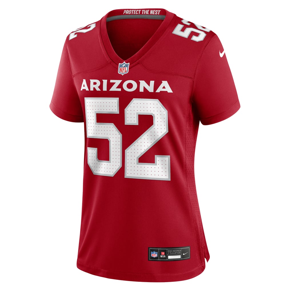 Women's Arizona Cardinals Jordan Burch Nike  Cardinal Team Game Jersey - Image 3