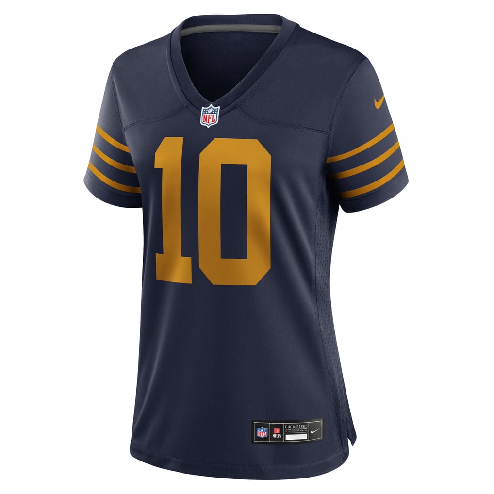 Women's Green Bay Packers Jordan Love Nike Navy The 1923 Classic Game Jersey - Image 3