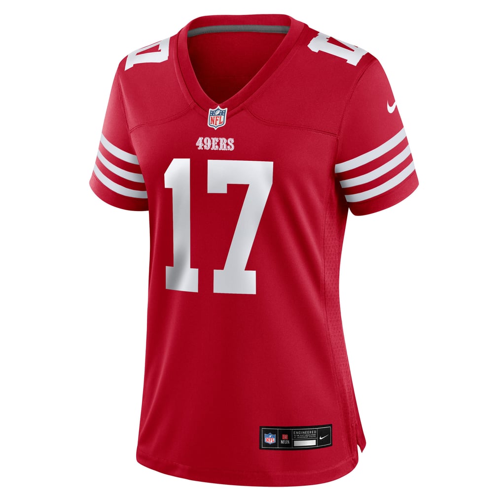 Women's San Francisco 49ers Jordan Watkins Nike  Scarlet Team Game Jersey - Image 3