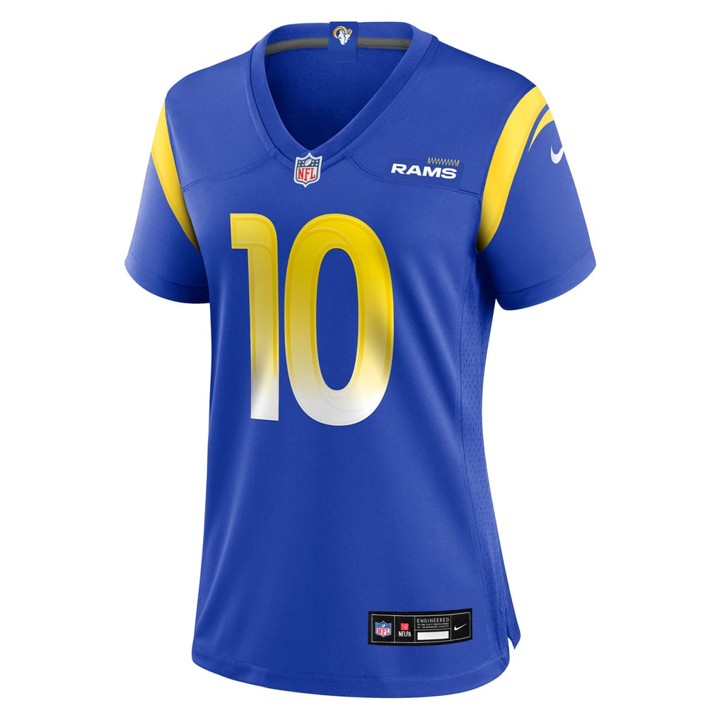 Women's Los Angeles Rams Josaiah Stewart Nike  Royal Team Game Jersey - Image 3