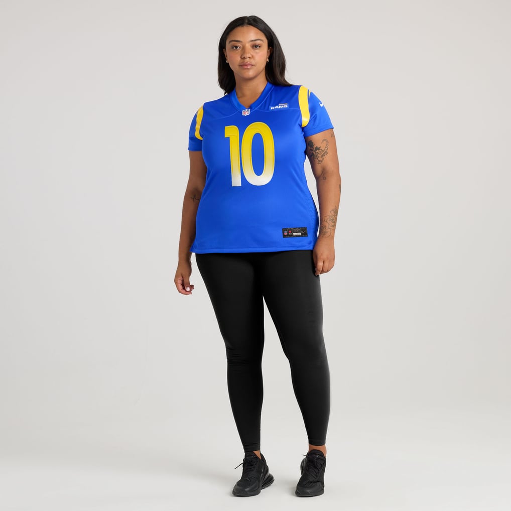Women's Los Angeles Rams Josaiah Stewart Nike  Royal Team Game Jersey - Image 7