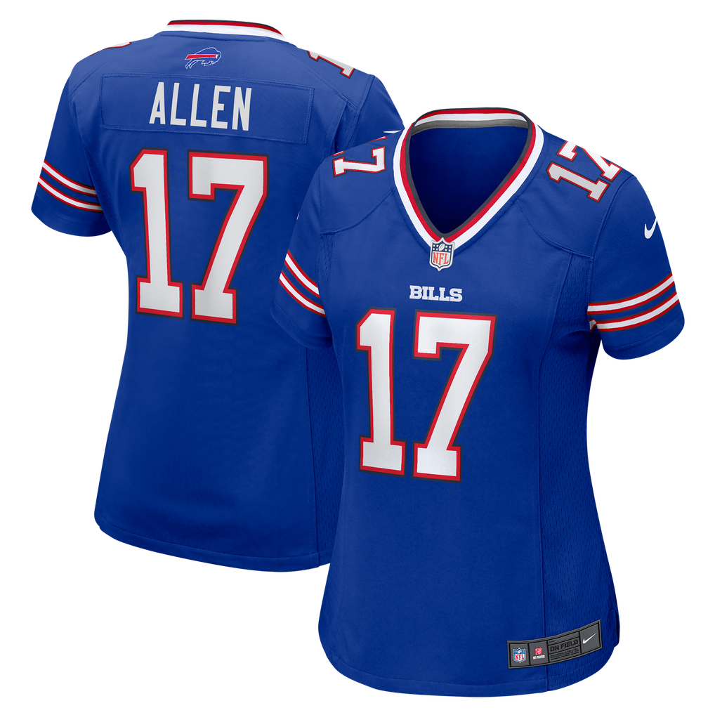 Women's Nike Josh Allen Royal Buffalo Bills Game Jersey - Image 1