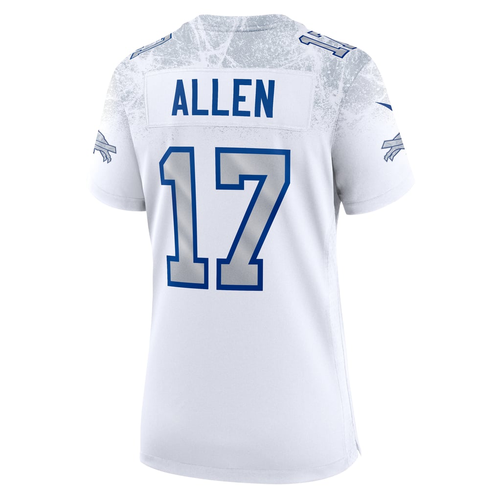 Women's Buffalo Bills Josh Allen Nike White Rivalries Collection Game Jersey - Image 4