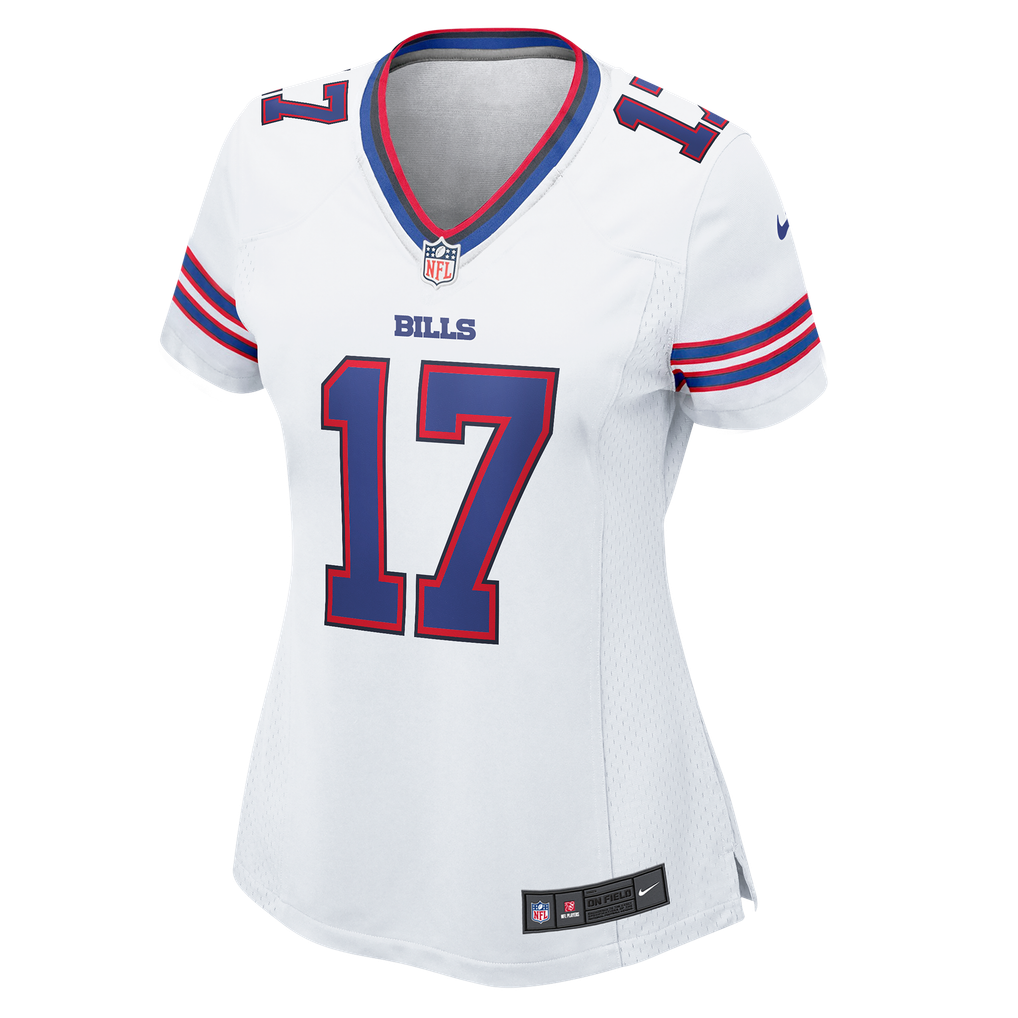 Women's Buffalo Bills Josh Allen Nike White White Game Jersey
 - Image 3