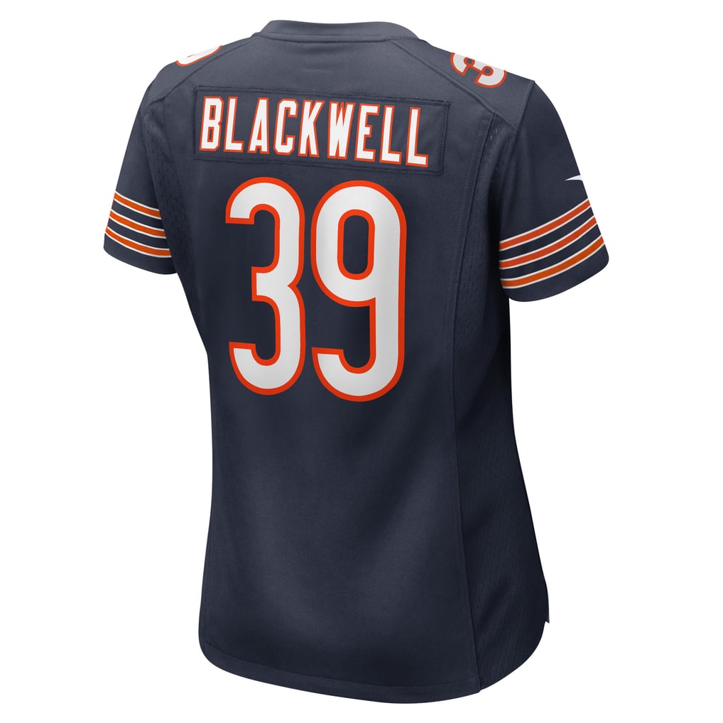 Women's Chicago Bears Josh Blackwell Nike Navy Game Player Jersey - Image 4
