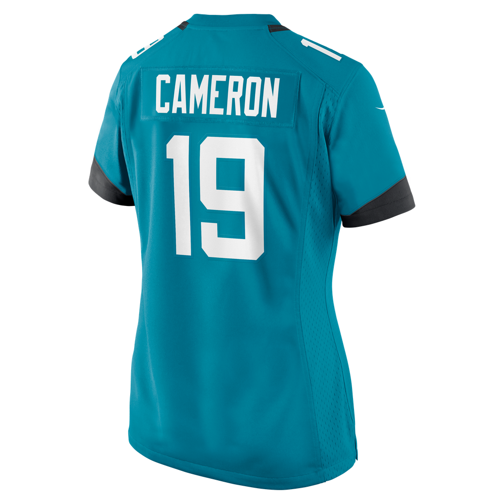Women's Jacksonville Jaguars Josh Cameron Nike Teal Team Game Jersey - Image 8