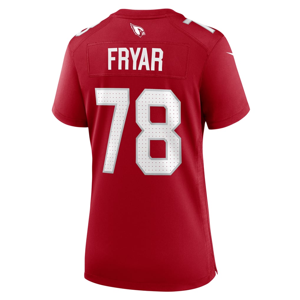 Women's Arizona Cardinals Josh Fryar Nike  Cardinal Team Game Jersey - Image 4