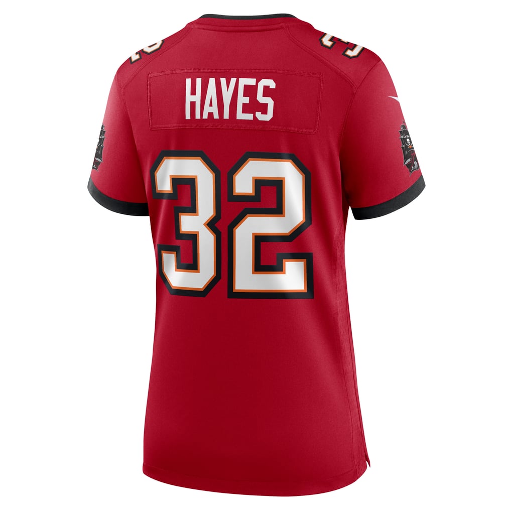 Women's Tampa Bay Buccaneers Josh Hayes Nike  Red  Game Jersey - Image 4
