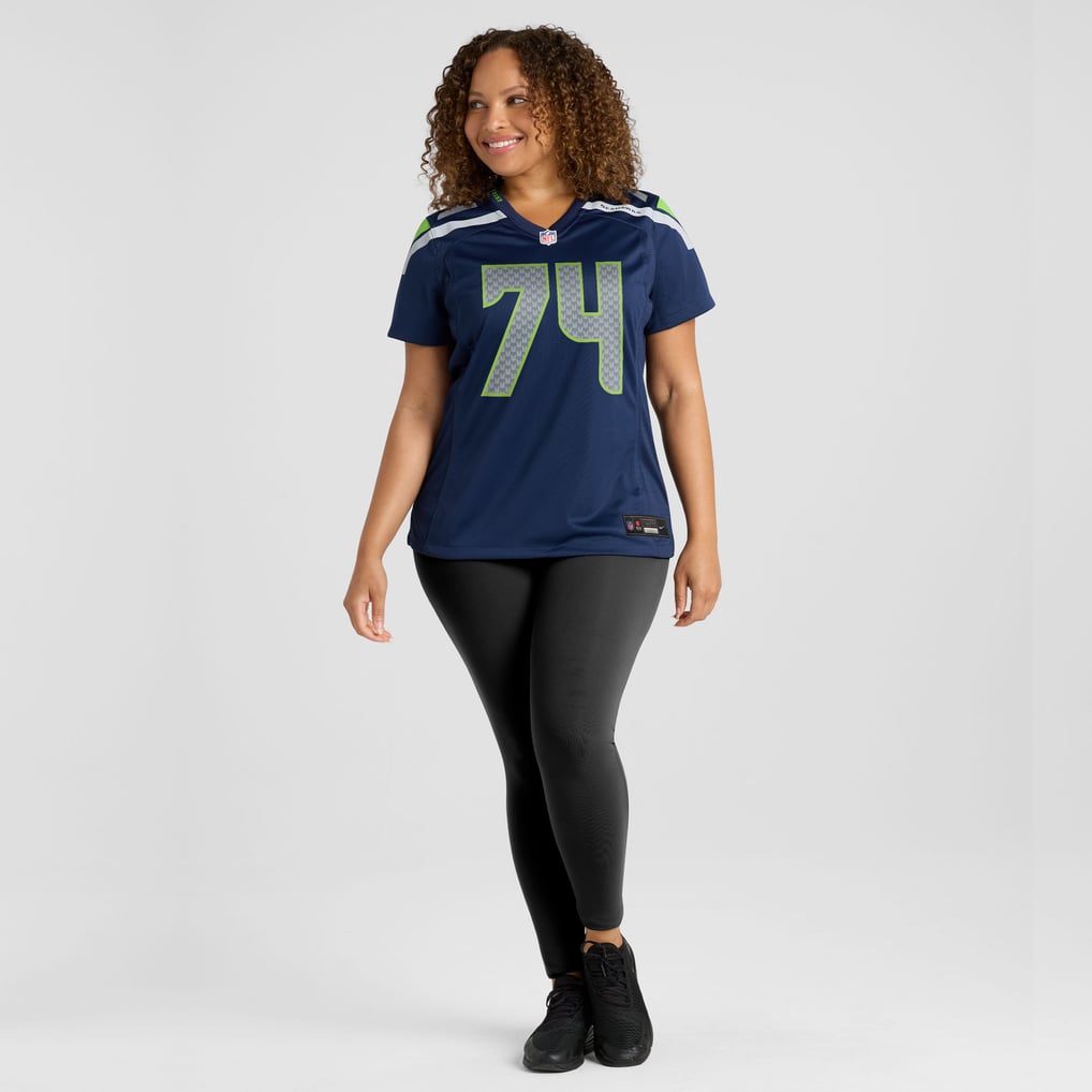 Women's Seattle Seahawks Josh Jones Nike  College Navy Team Game Jersey - Image 7