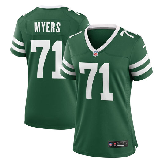 Women's New York Jets Josh Myers Nike Legacy Green Game Jersey - Image 1