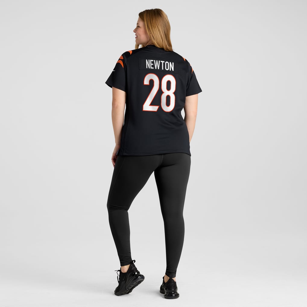 Women's Cincinnati Bengals Josh Newton Nike Black Game Jersey - Image 8