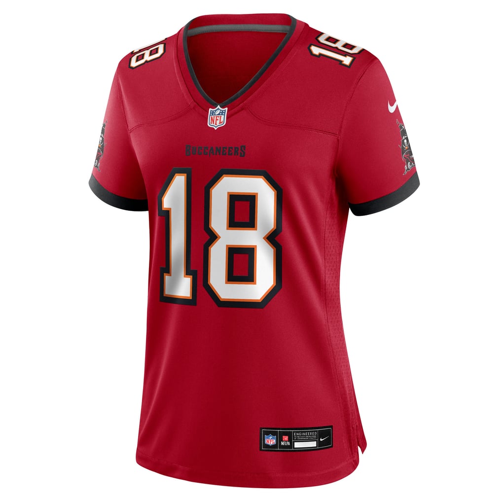 Women's Tampa Bay Buccaneers Josh Williams Nike  Red Team Game Jersey - Image 3