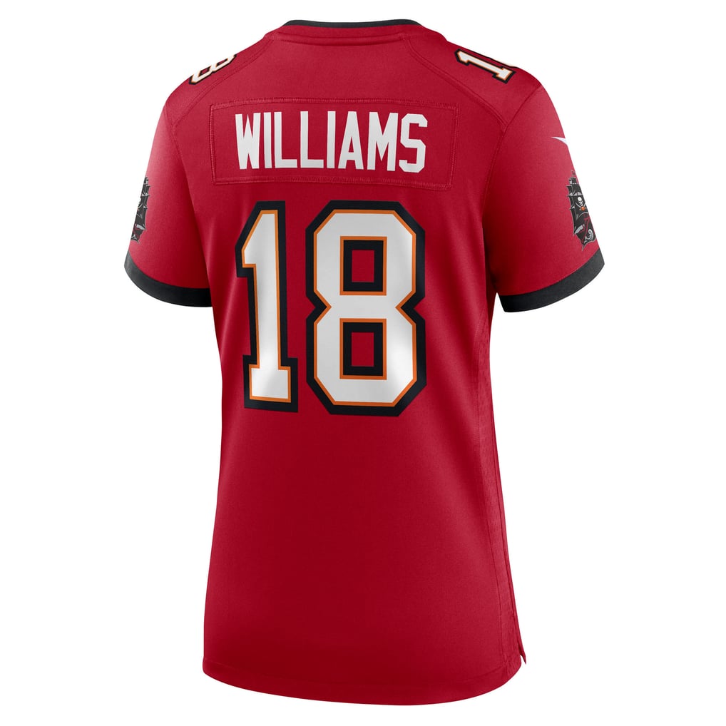 Women's Tampa Bay Buccaneers Josh Williams Nike  Red Team Game Jersey - Image 4