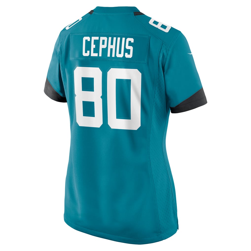 Women's Jacksonville Jaguars Joshua Cephus Nike  Teal Team Game Jersey - Image 4