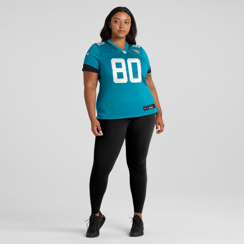 Women's Jacksonville Jaguars Joshua Cephus Nike  Teal Team Game Jersey - Image 7