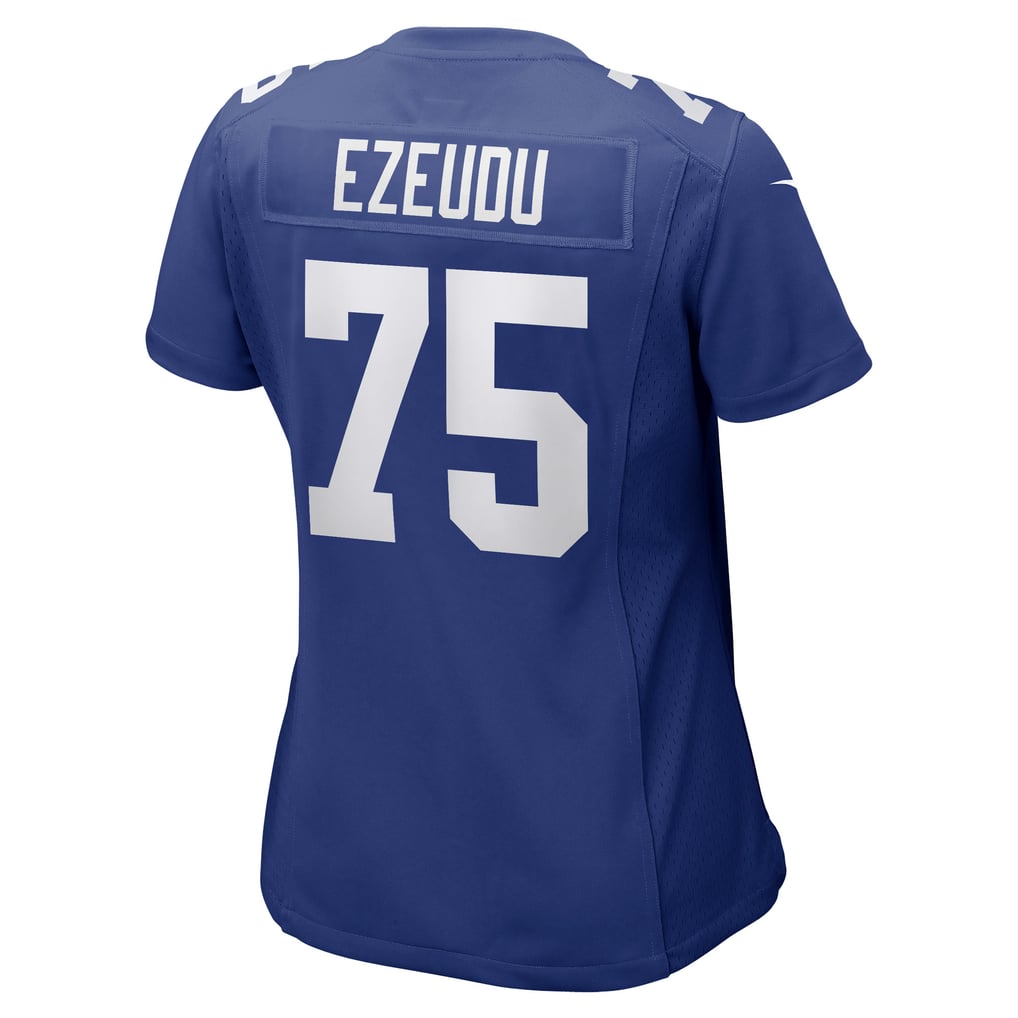 Women's New York Giants Joshua Ezeudu Nike Royal Game Player Jersey - Image 4