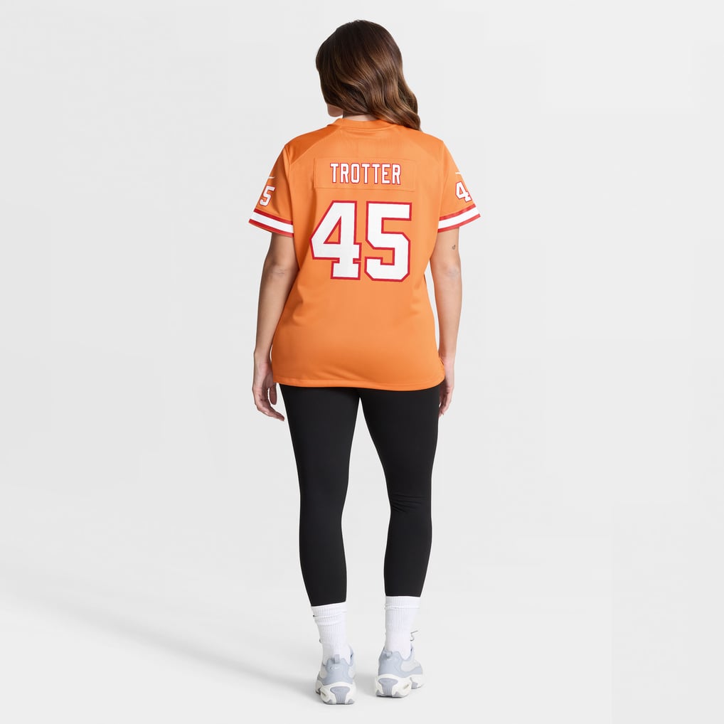 Women's Tampa Bay Buccaneers Josiah Trotter Nike Creamsicle Alternate  Game Jersey - Image 6