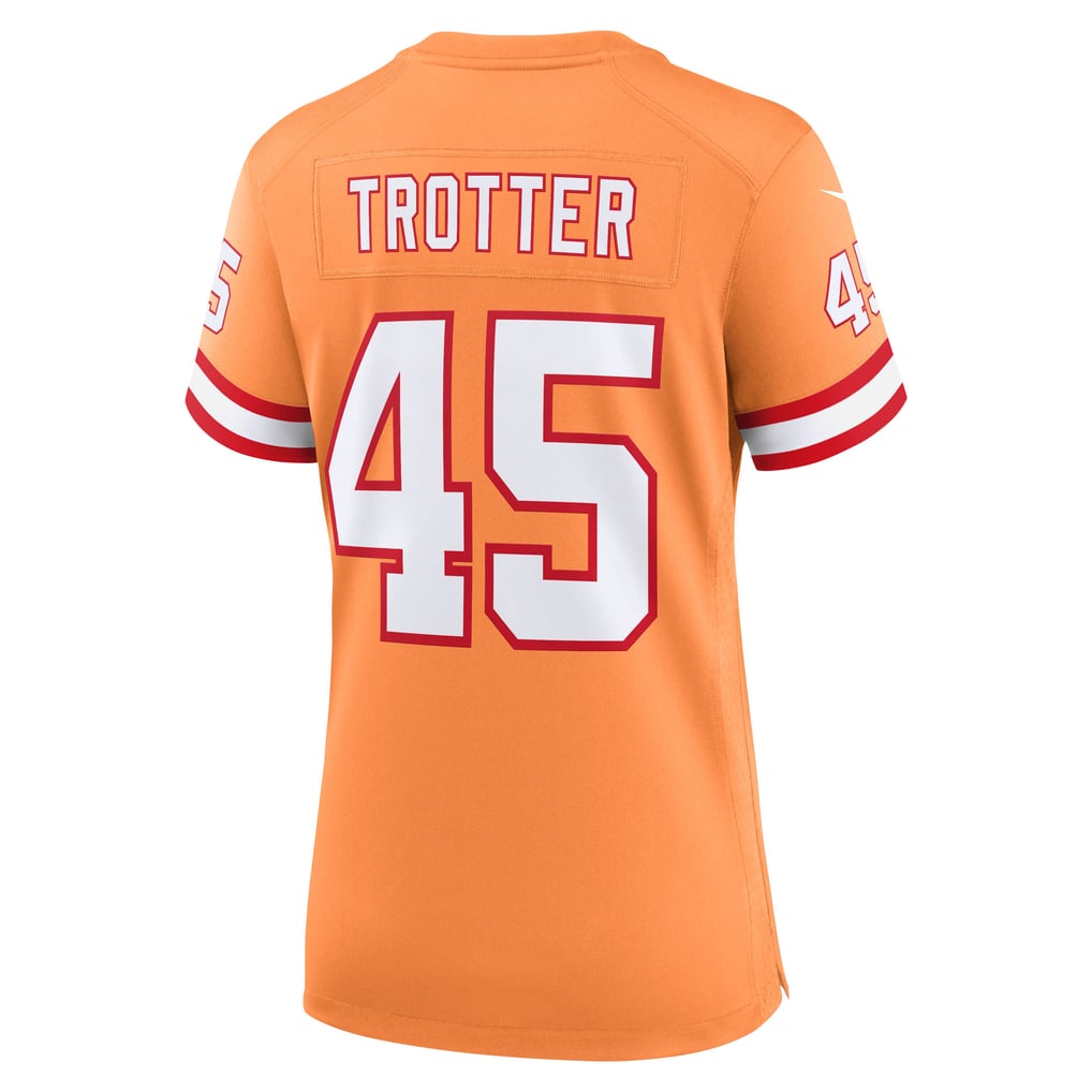 Women's Tampa Bay Buccaneers Josiah Trotter Nike Creamsicle Alternate  Game Jersey - Image 8