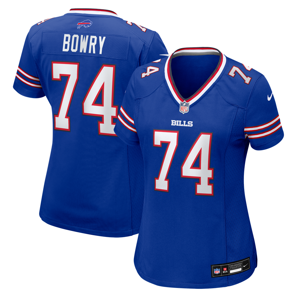 Women's Buffalo Bills Jude Bowry Nike  Royal Team Game Jersey - Image 2