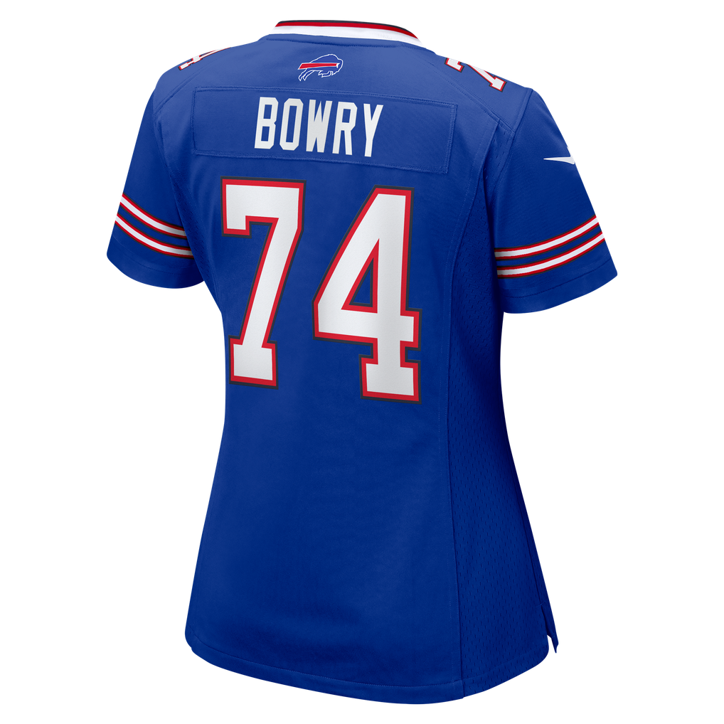 Women's Buffalo Bills Jude Bowry Nike  Royal Team Game Jersey - Image 8