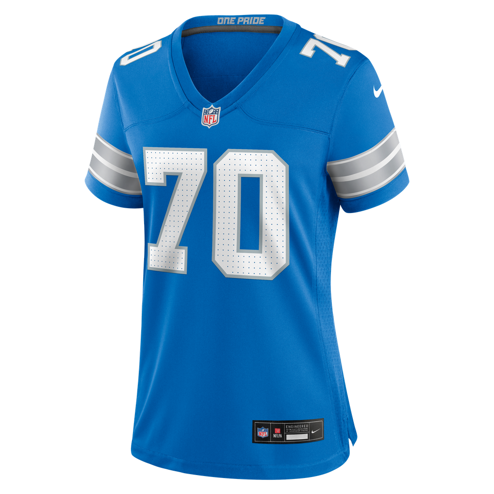 Women's Detroit Lions Juice Scruggs Nike  Blue Team Game Jersey - Image 3
