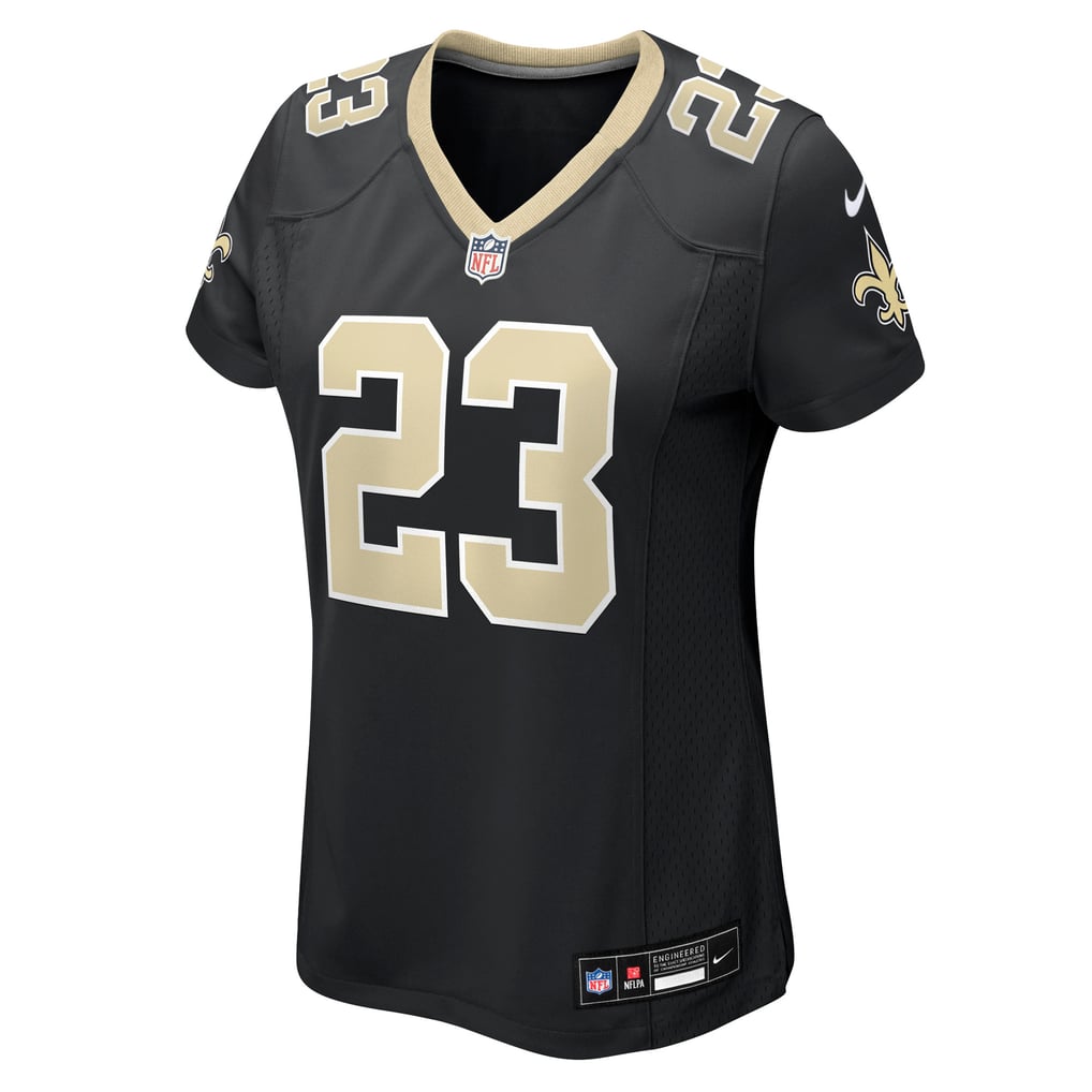 Women's New Orleans Saints Julian Blackmon Nike  Black Team Game Jersey - Image 3