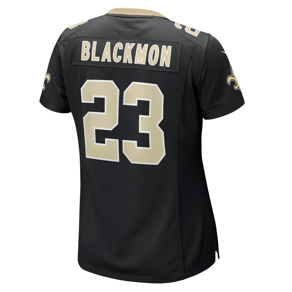 Women's New Orleans Saints Julian Blackmon Nike  Black Team Game Jersey - Image 4