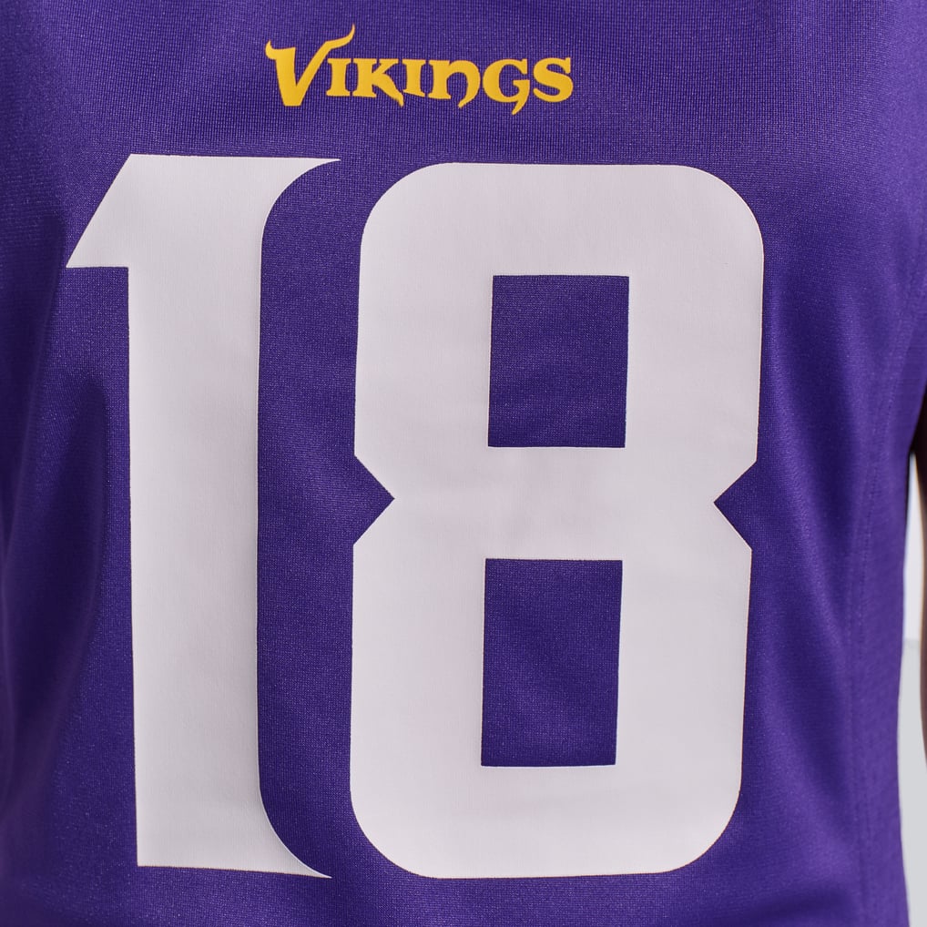 Women's Minnesota Vikings Justin Jefferson Nike Purple Game Jersey - Image 11