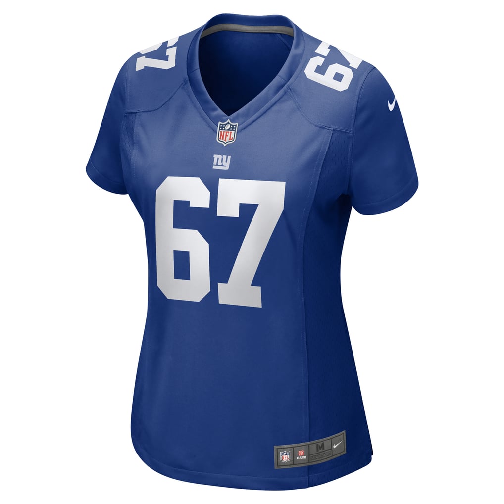 Women's New York Giants Justin Pugh Nike  Royal  Game Jersey - Image 3