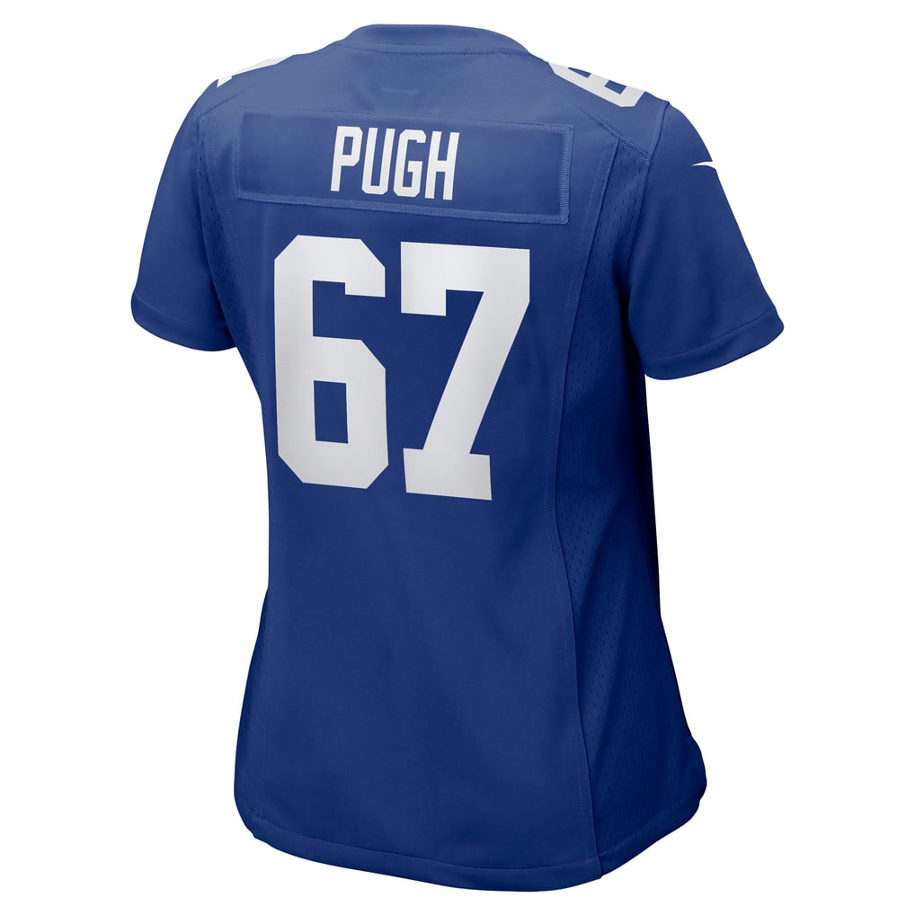 Women's New York Giants Justin Pugh Nike  Royal  Game Jersey - Image 4