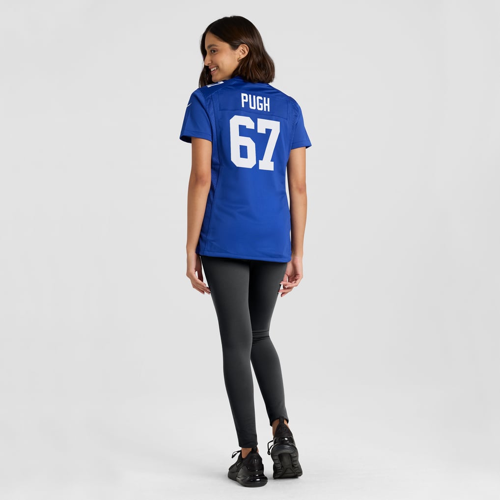 Women's New York Giants Justin Pugh Nike  Royal  Game Jersey - Image 6