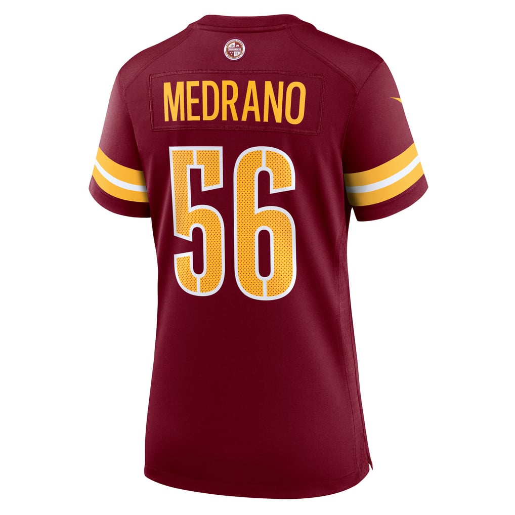 Women's Washington Commanders Kain Medrano Nike  Burgundy Team Game Jersey - Image 4