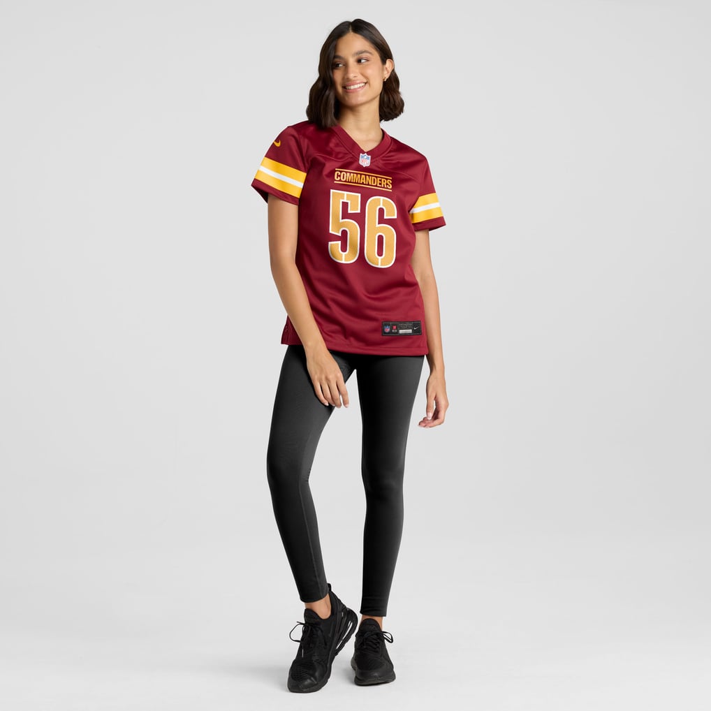 Women's Washington Commanders Kain Medrano Nike  Burgundy Team Game Jersey - Image 5