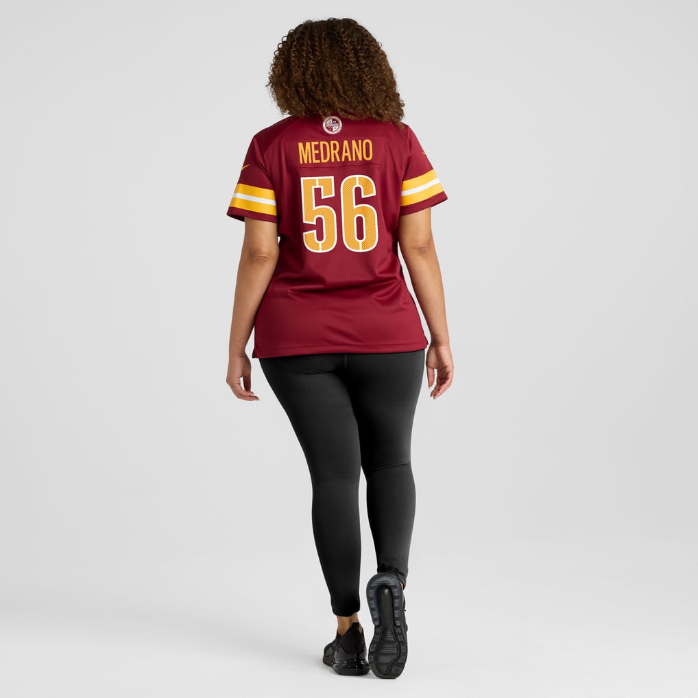 Women's Washington Commanders Kain Medrano Nike  Burgundy Team Game Jersey - Image 8