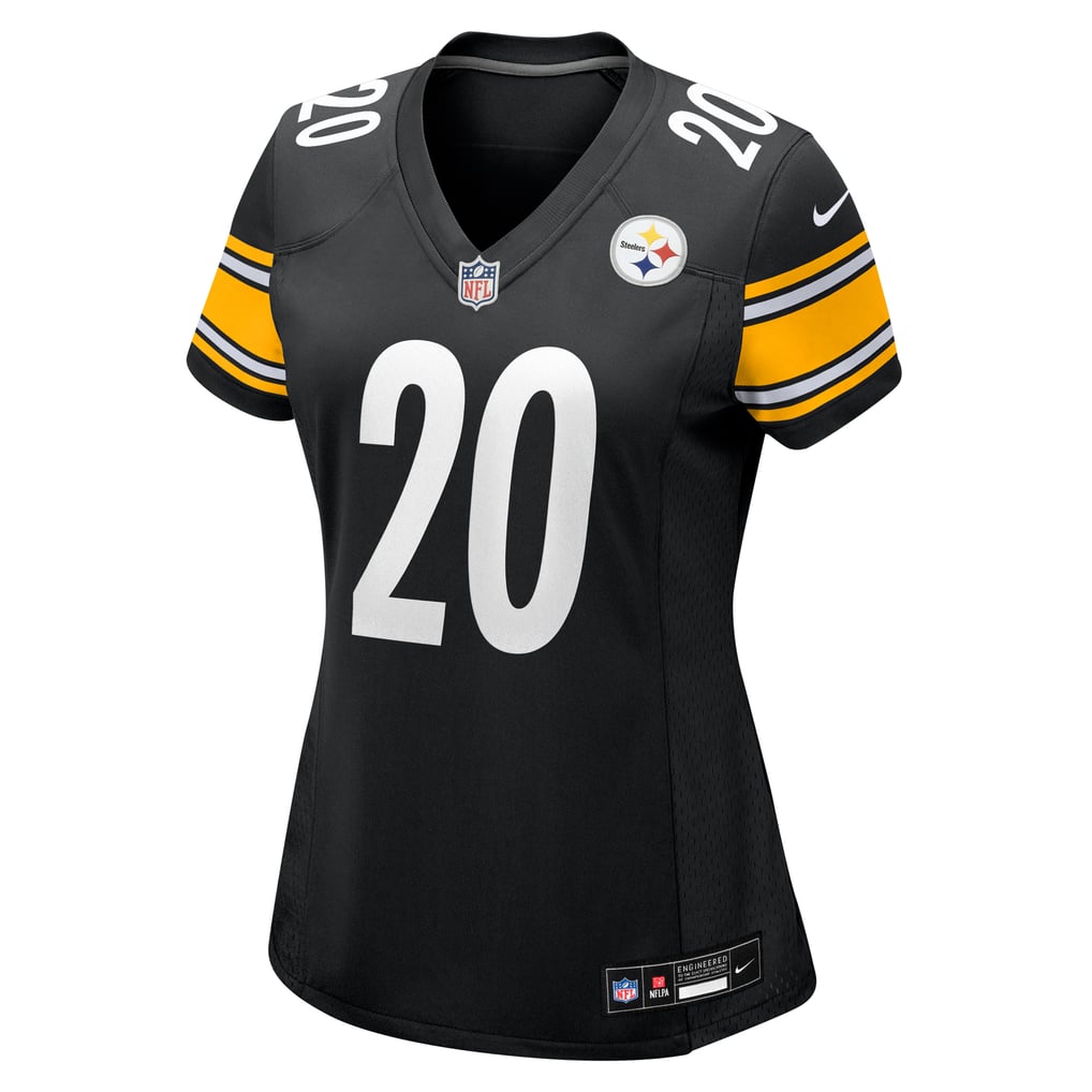 Women's Pittsburgh Steelers Kaleb Johnson Nike  Black Team Game Jersey - Image 3