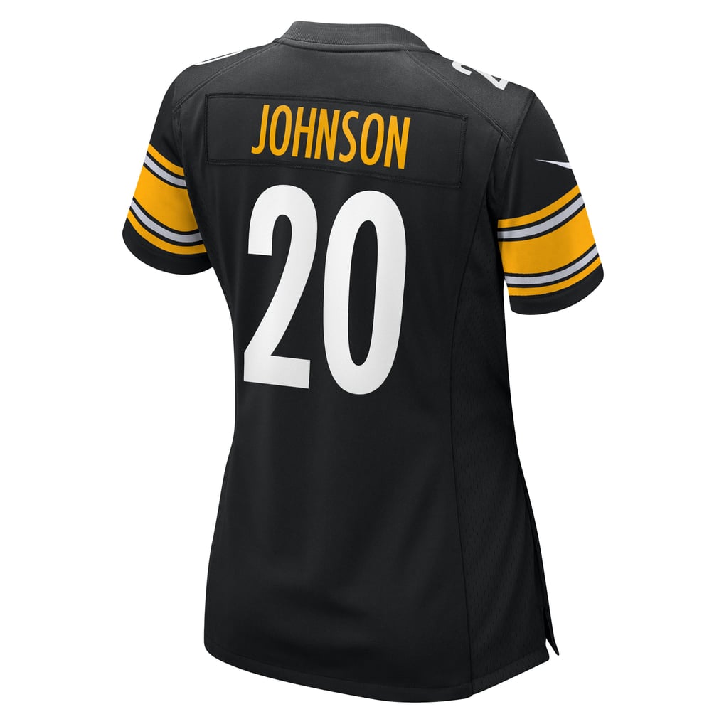 Women's Pittsburgh Steelers Kaleb Johnson Nike  Black Team Game Jersey - Image 4