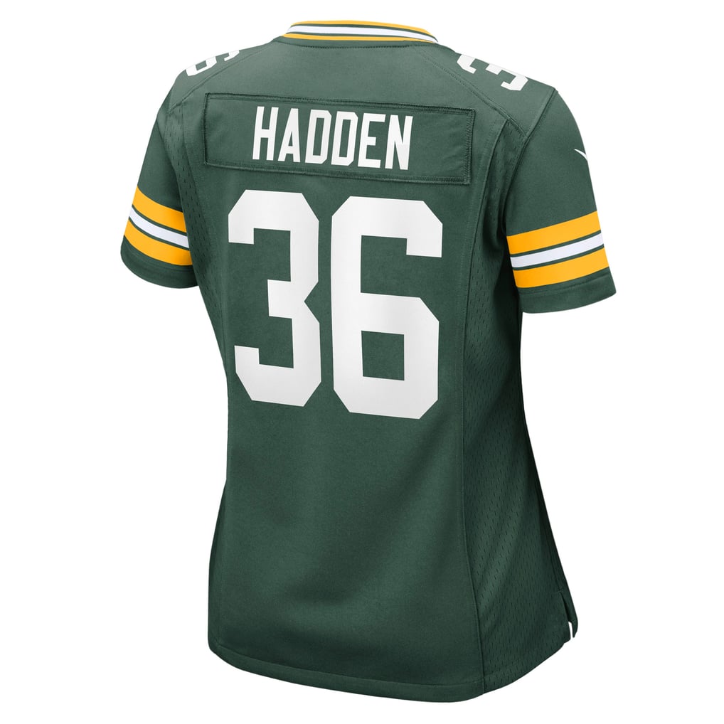 Women's Green Bay Packers Kamal Hadden Nike  Green Team Game Jersey - Image 4