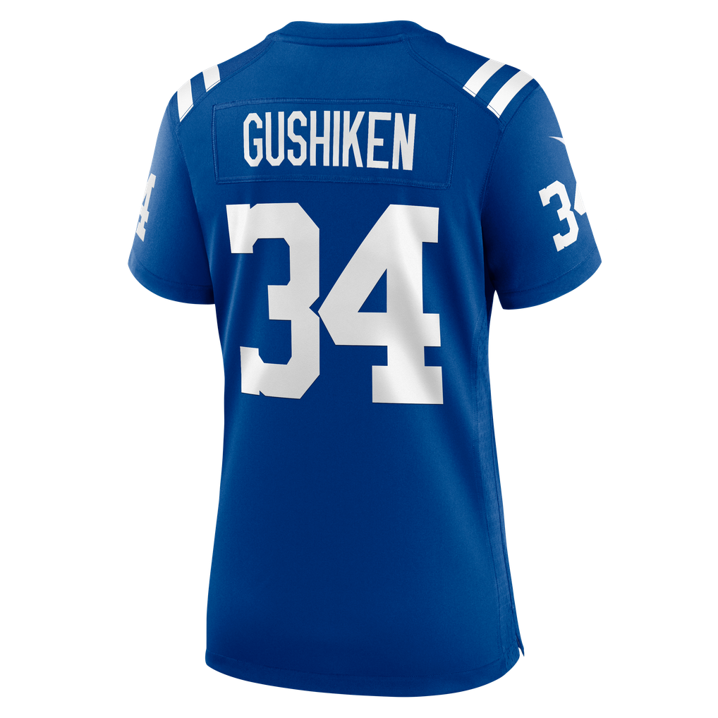 Women's Indianapolis Colts Kapena Gushiken Nike Royal Team Game Jersey - Image 8
