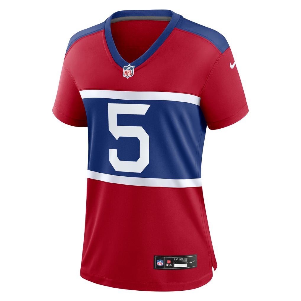 Women's New York Giants Kayvon Thibodeaux Nike Century Red Alternate Player Game Jersey - Image 3
