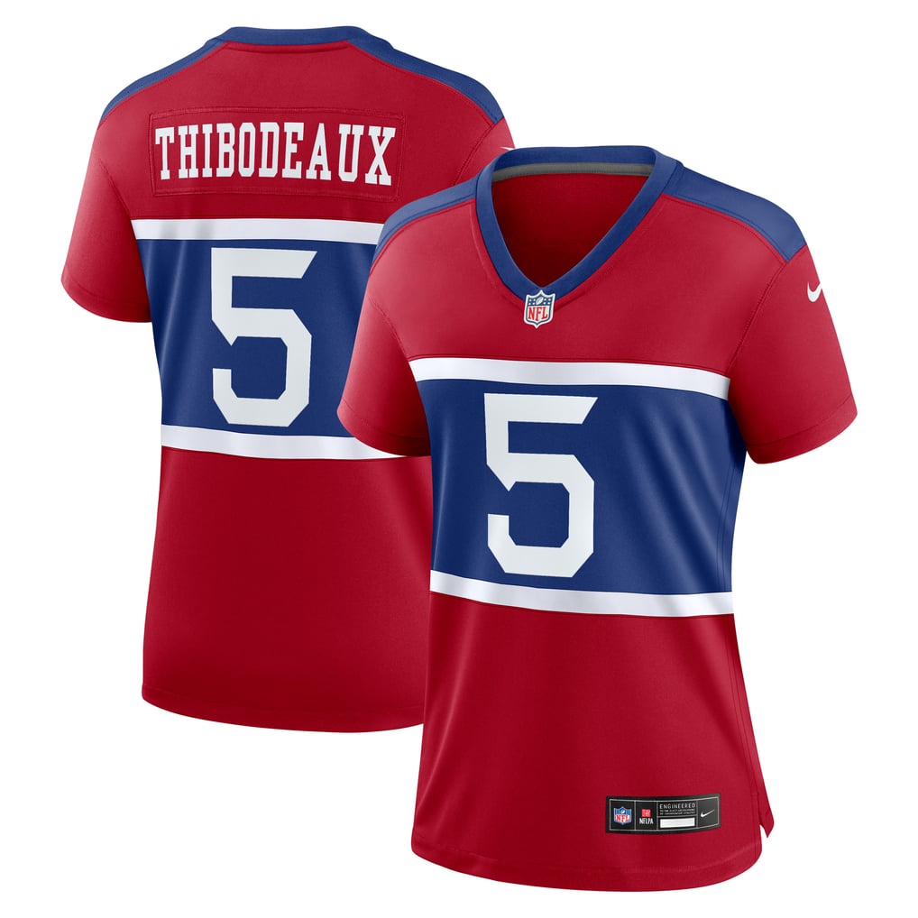 Women's New York Giants Kayvon Thibodeaux Nike Century Red Alternate Player Game Jersey - Image 1